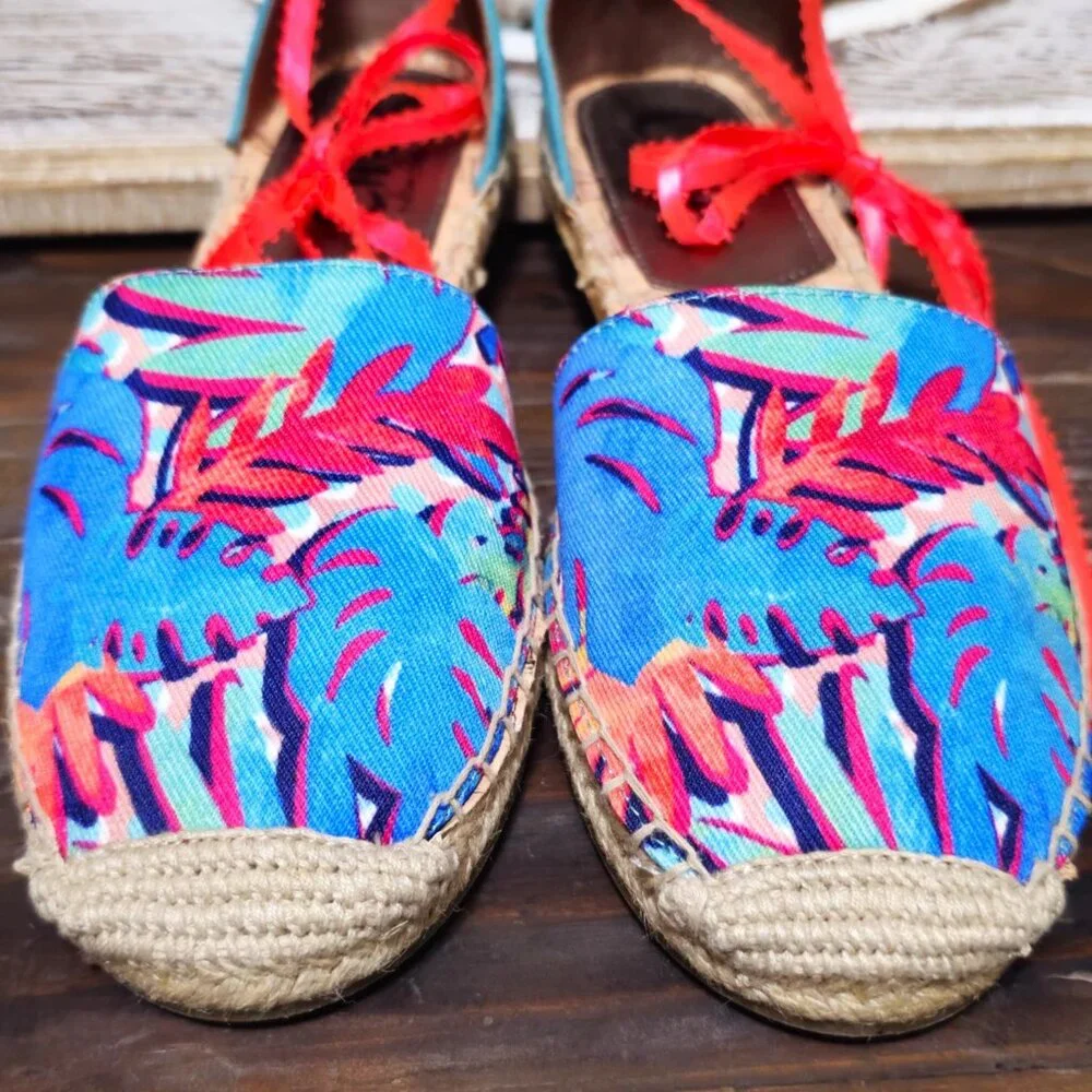 Circus By Sam Edelman Brand, Lenora Style Shoes Espadrilles Sandals. Size 7.5M - Picture 13 of 16